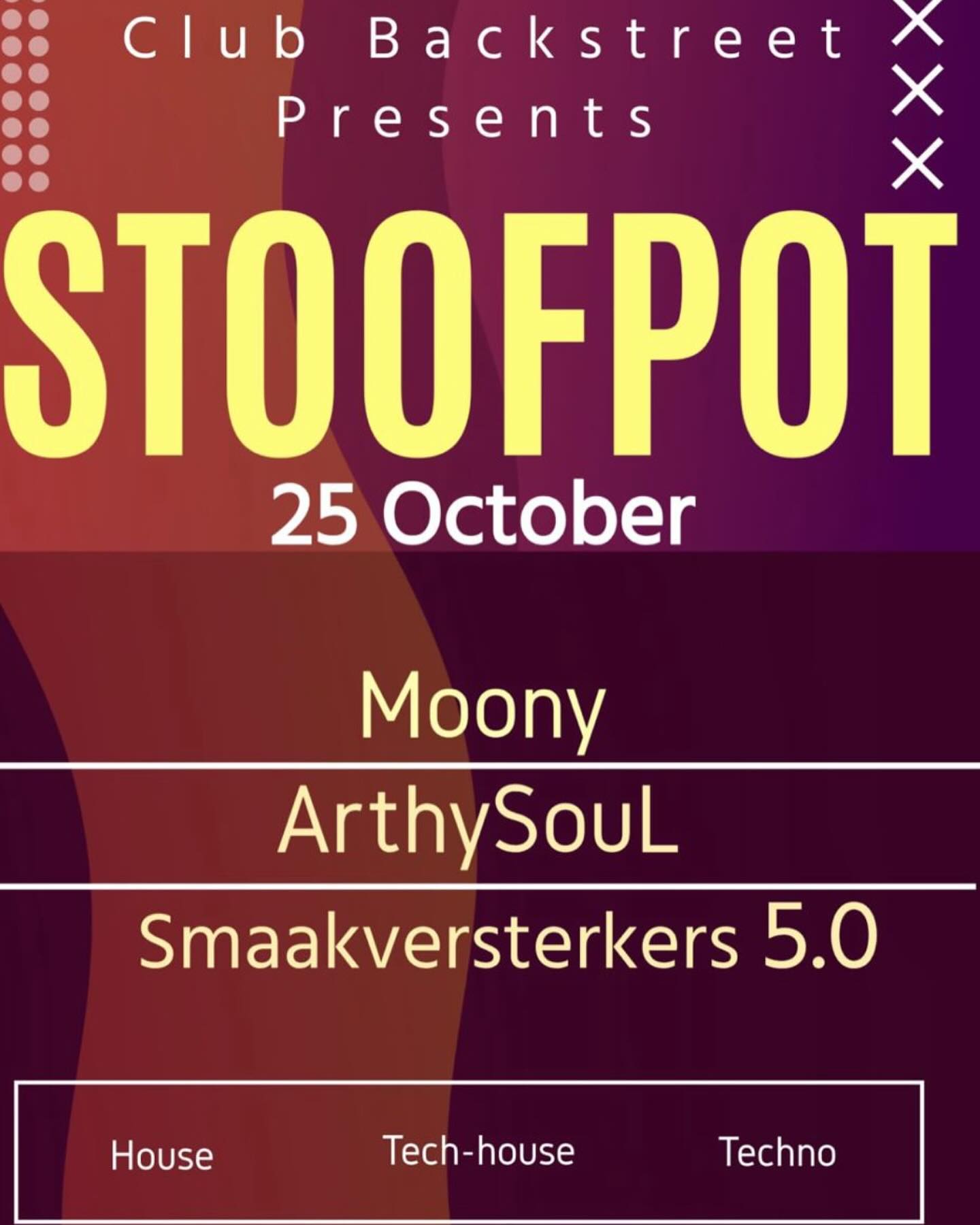 Nachtclub Zeist - zaterdag 25 oktober